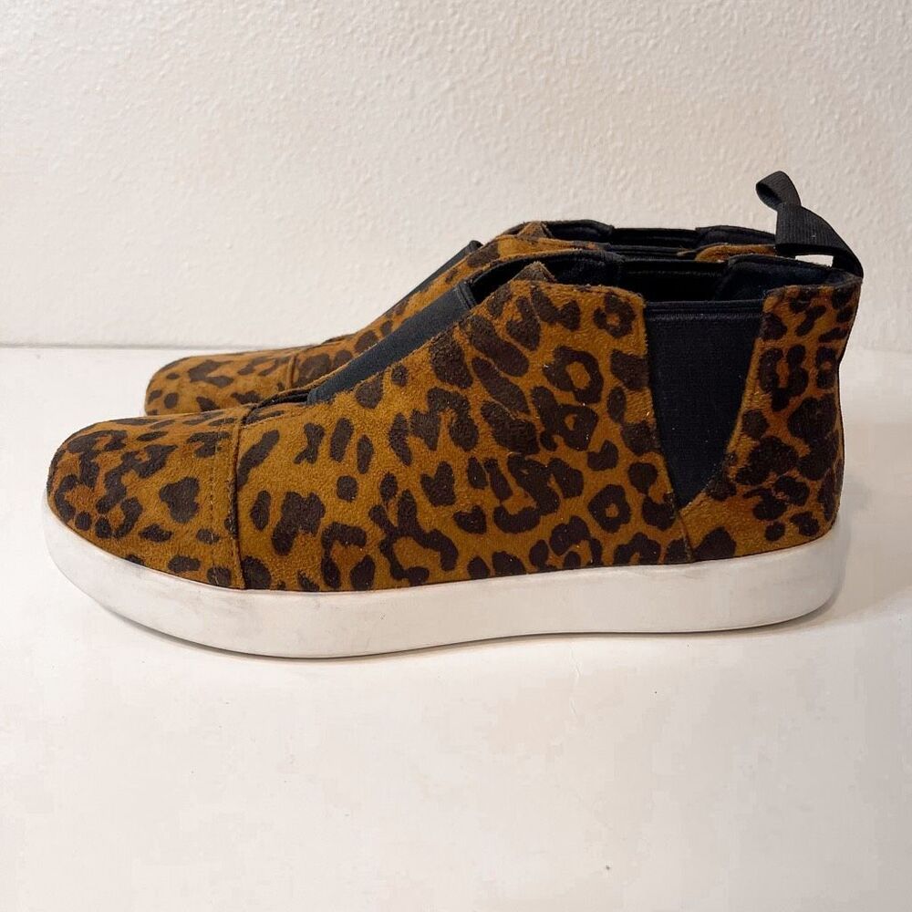 Alegria Parker Leopard‎ Print Platform Sneaker Size 37